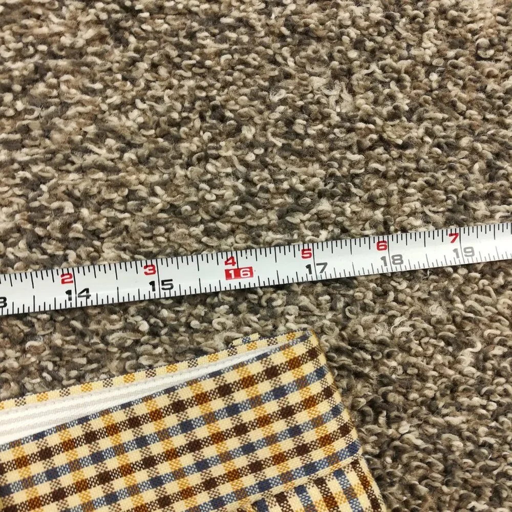 Zanella Dress Pants Wool Bennett Pleated Checked 34x30